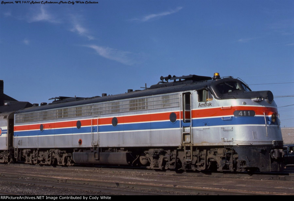 Amtrak E9A 411